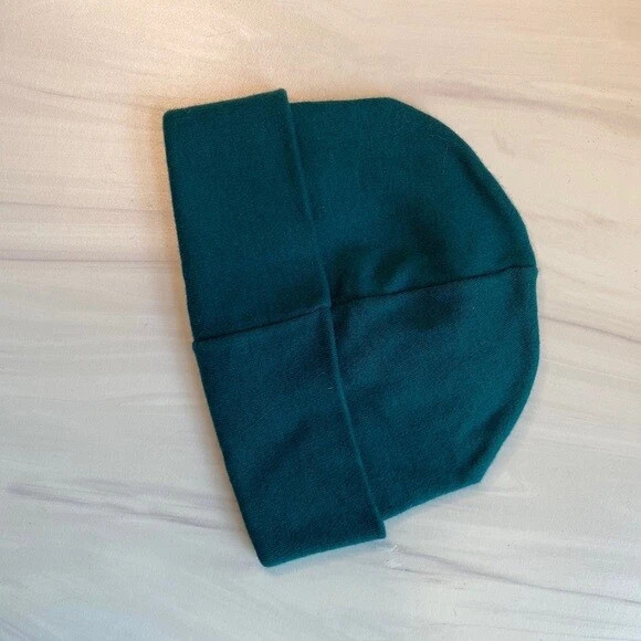 Nike Lebron Baby Boys Teal Green Cotton Knit Beanie Cap Hat One Size - Image 3 of 4