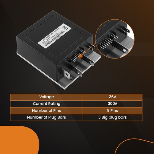 9 Pin DC Controller for EZGO DCS TXT Medalist 36V 300A 1206SX 73144G06 73144G01 - Picture 3 of 10