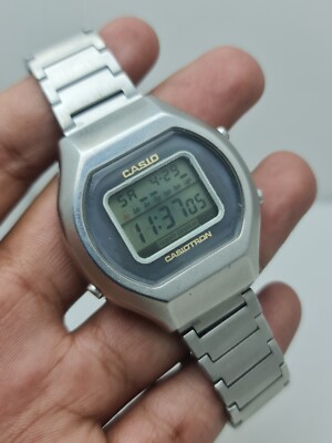 アンティーク　CASIO カシオトロン 　1670　TRN-01デジタル腕時計 Casio Casiotron 1670 TRN-01 Digital Quartz Vintage Men's