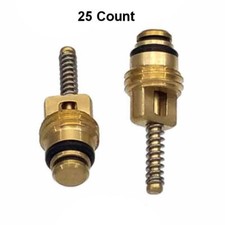 25 Count - M8 A/C Schrader Valve Core Charge ...
