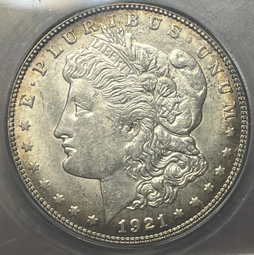 1921-S Morgan Dollar - ICG MS-64; Better Date San Francisco $1