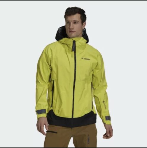 Adidas Terrex MyShelter Gore-Tex Pro Rain Jacket Acid Yellow
