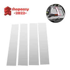 4x Door Window Pillar Post Decorative Strip Chrome for 2004-2014 Ford F150 F-150