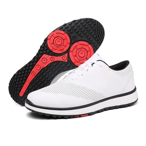Atmungsaktive Golfschuhe Herren Damen Bequem Anti Rutsch Paare Gym Wanderschuhe - Bild 10 von 15