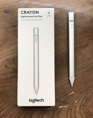 Logitech Crayon digital pencil With Apple Pencil technology