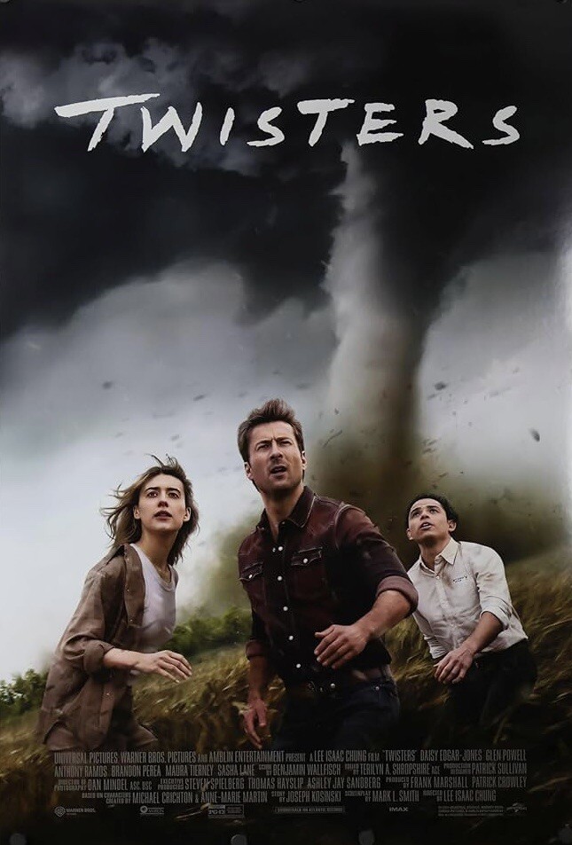 Twisters,2024,Set (3),Original,DS,One Sheet,27”x40” Movie