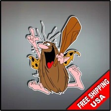 Captain Caveman Decal Vinyl Wall Sticker 5"" 80s Cartoon Nostalgic