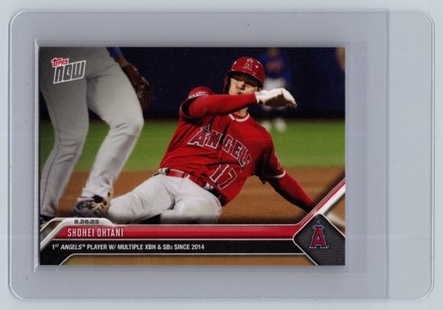 2023 MLB Topps NOW 767 SHOHEI OHTANI MULTI XBH SB GM LOS ANGELES ANGELS