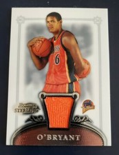 2006-07 Bowman Sterling Patch Patrick O'Bryant Golden State Warriors #66 RC