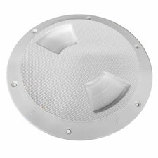 Sea-Dog Quarter-Turn Textured Deck Plate w/Internal Collar - White. 336352-1 
