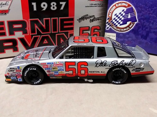 Vintage NASCAR #56 Ernie Irvan Dale Earnhardt 1987 Monte Carlo SS Aerocoupe - Picture 2 of 13