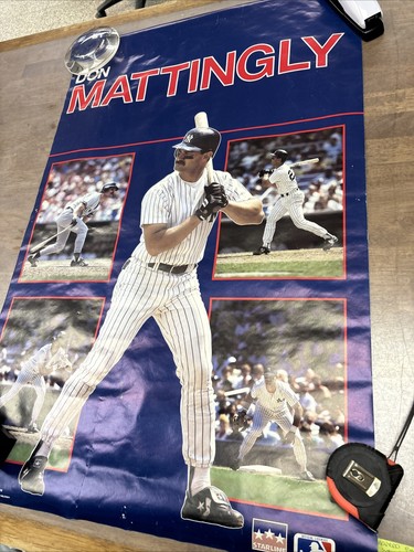 DON MATTINGLY Vintage 1988 Starline 22x34 Photo Poster MLB Yankees - Picture 7 of 8