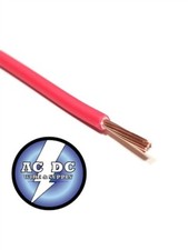RED 8 GAUGE GXL AUTOMOTIVE HIGH TEMPERATURE COPPER WIRE - 250 FEET