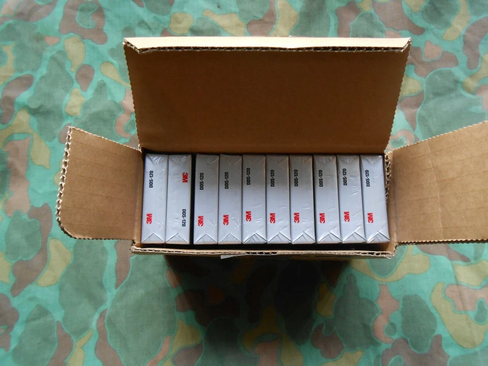 3M 4mm Data Tape DDS-120 10 pack new  - Image 2 of 4