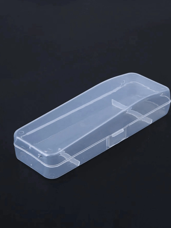 1 pc Portable Razor Travel Case Thickened Manual Shaver Storage Box for Trips