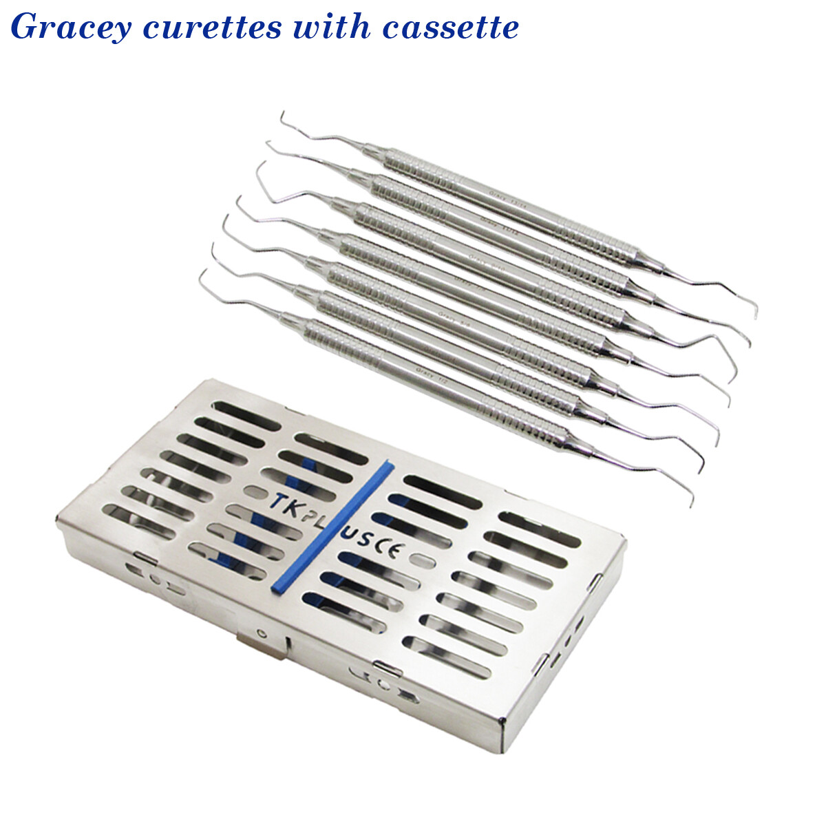 Dental Gracey Curettes Set Pianificazione Radice Calcolo Parodontale 116152652849 - Foto 10