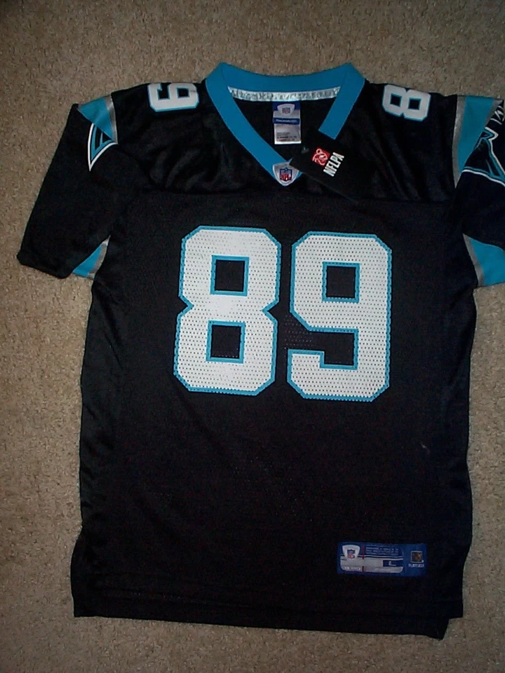 Camiseta deportiva Reebok Carolina Panthers Steve Smith NFL jóvenes niños (L-LG-GRANDE) Foto 2 de 2