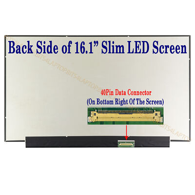 16,1'' 165HZ LED LCD QHD KOMPATIBLES PANEL FÜR HP N13808-001 40 PINS
