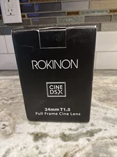 🍎Rokinon 24mm t1.5 Cine Lens for Canon EF Mount🍎