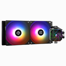 Aqua Elite 240 V3 AIO Liquid CPU Cooler for AMD/Intel with PWM Fans