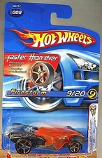 2005 Hot Wheels Faster Than Ever #9 First Editions 9/20 FIRESTORM Black w/FTE Sp