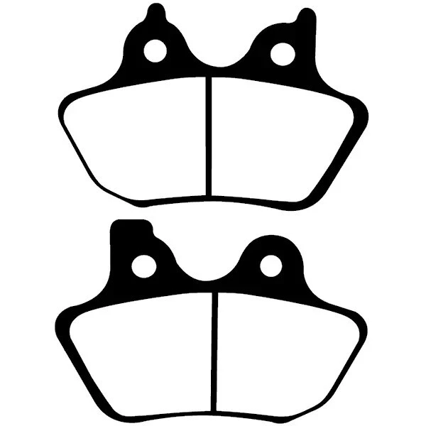 Pastillas de freno de disco delanteras sinterizadas EBC para Harley Davidson Wide Glide (2004 a 2007) Foto 4 de 4