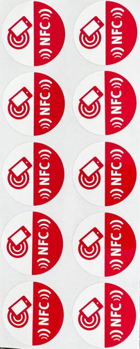 30 Stück NFC-Labels sortiert mit 30mm Durchmesser ohne⚠ Chip, nur zum überkleben - Bild 3 von 6