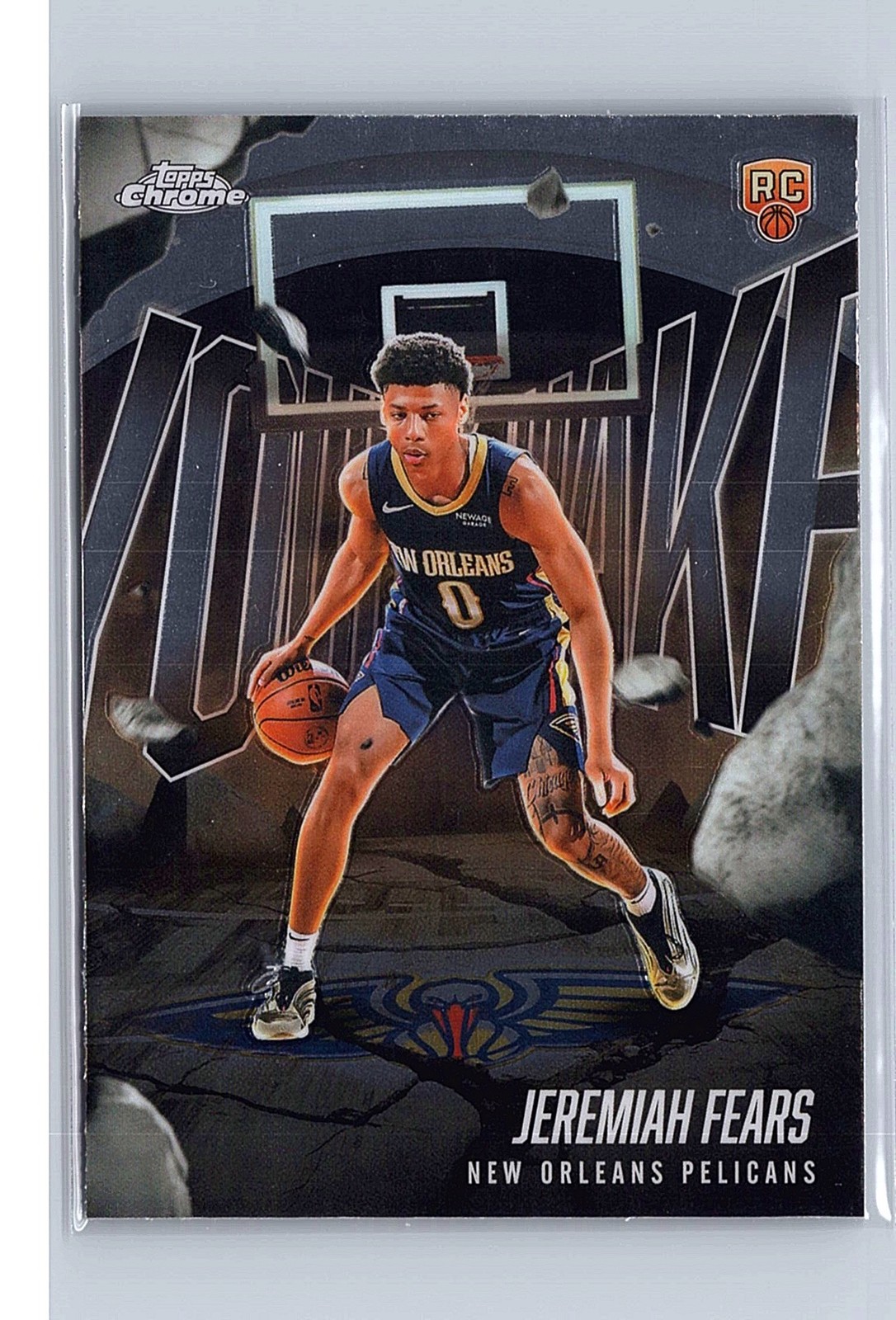 Jeremiah Fears 2025-26 Topps Chrome #YQ-7 Youthquake New Orleans Pelicans
