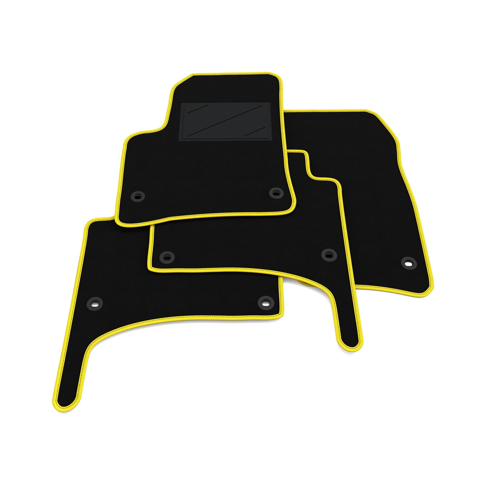 Tapis Porsche Cayenne 9PA premium en velours épais avec talonnette renforcée
