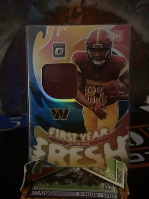 2025 Panini Donruss Optic First Year Fresh Jaylin Lane #FYFBH-JLE Blue Hyper 