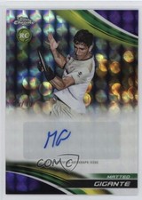 2025 Topps Chrome I Purple Geometric Refractor /10 Matteo Gigante Auto 17uv