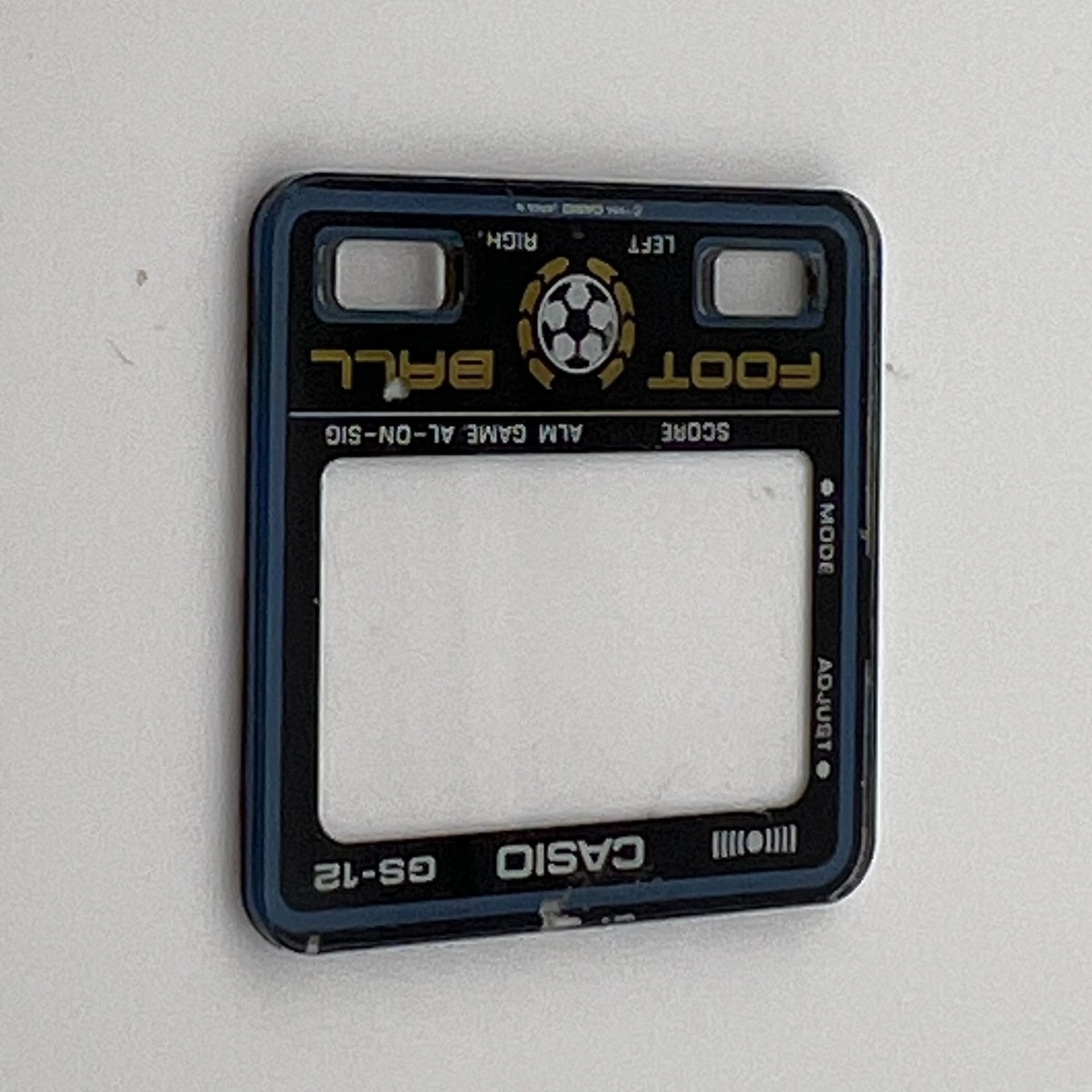 Casio Gs-12 Foot Ball Game Watch Module 478 for sale online
