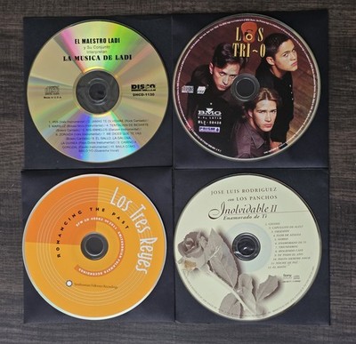 Jose luis Rodriguez y Trio los Panchos, Los Tres Reyes, Los Tri-O y Mas (4 CDS)