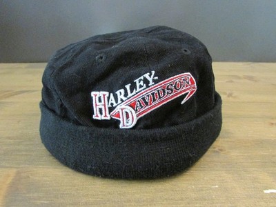 Harley-Davidson Holoubek Docker Hat Fisherman Skull Cap Brimless Embroidered