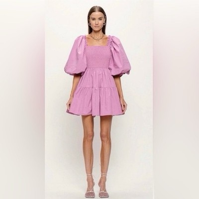 Sofíe the Label The Madi Puff Sleeve Dress Size M