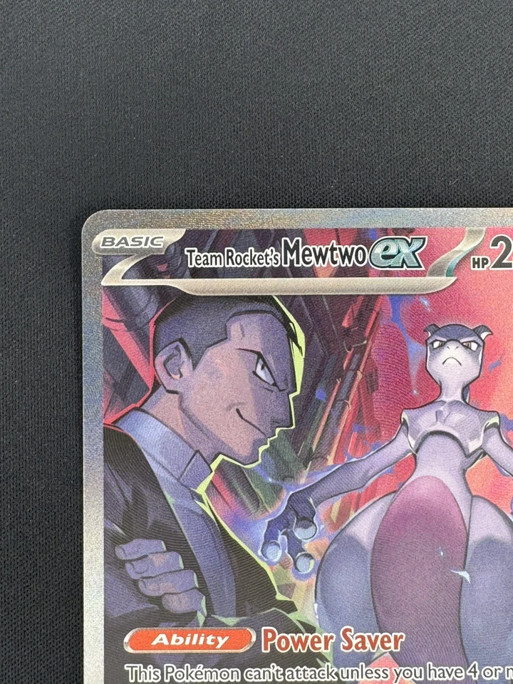 Pokémon TCG Team Rocket's Mewtwo ex 231/182 SIR Destined Rivals 🔥🔥 - Image 4 of 4