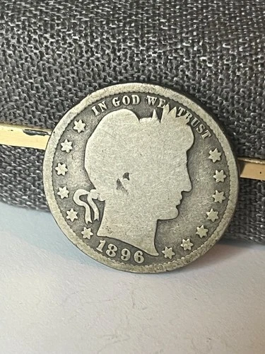 1896 P Barber Quarter Dollar, G