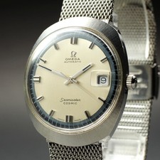 OMEGA Seamaster Cosmic 166045 Automatic Men's Watch Vintage 35mm Silver Tool 107