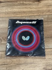 Butterfly Dignics 80 Black Table Tennis Rubber, 1.9mm Thickness, A06050