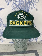 Vintage late 90s Sports Specialties Green Bay Packers NFL snapback cap E1 