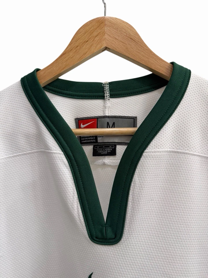 Camiseta vintage autêntica Nike Michigan State Hockey NCAA - Tamanho M / • Rara NHL - Imagem 3 de 4