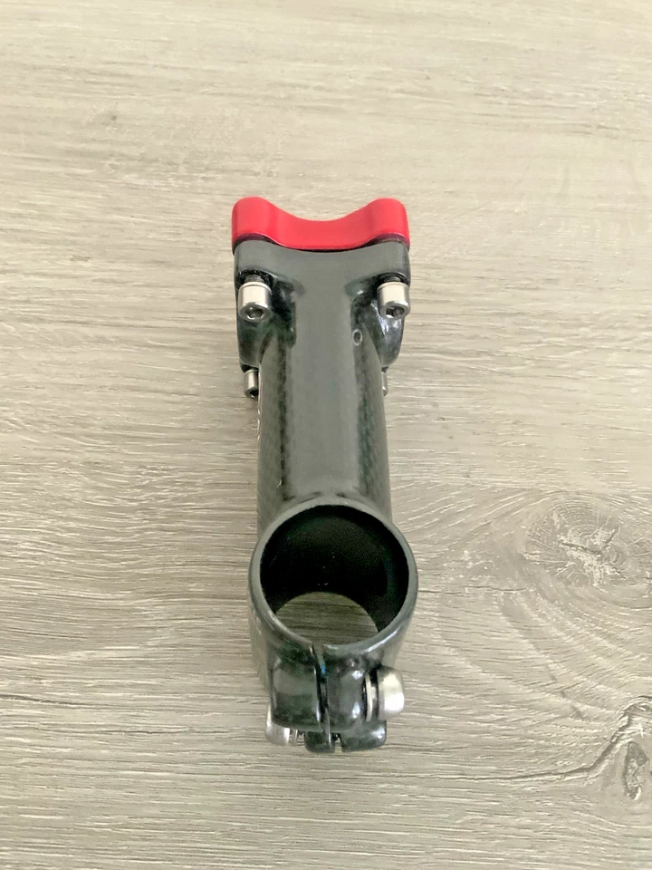 OVAL R900 RBT THREADLESS STEM CARBON 90 MM 1 1/8 INCH 31.8 CLAMP 126 GRAMS - Image 4 of 4