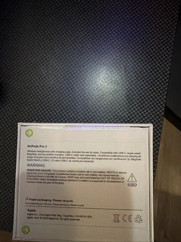 Apple AirPods Pro 3 Earbuds, Active Noise Cancellation - Good deal🔥 - Image 2 of 2