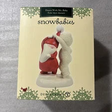 Department 56 Dance with Me, Baby 2022 Snowbabies Santa Figurine NEW