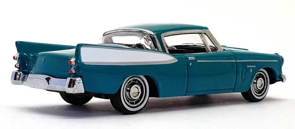 Matchbox 1/43 Scale DYG03-M - 1958 Studebaker Golden Hawk - Turquoise - Image 2 of 4