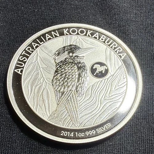 2014 Australian Silver Kookaburra 1 oz — photo from the most recent tracked eBay sale