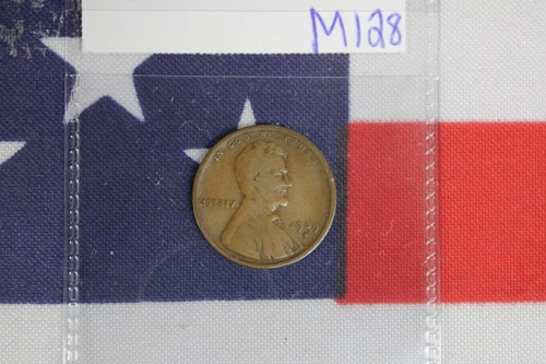 1909-S Lincoln Wheat Cent - Very Good Condition (M128)