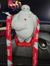 Disneyland Baymax Sipper With Lanyard! Big Hero 6 New Disney Parks Sanfransokyo