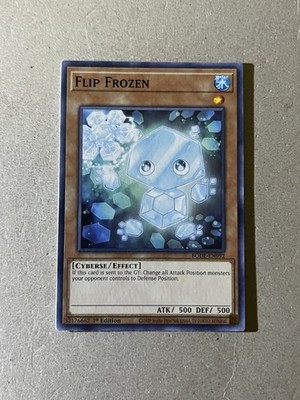 Flip Frozen BODE-EN092 Common 1st Edition Yugioh