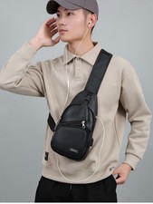 Men Chest Bag Pack Travel Sport Shoulder Sling Backpack Outdoor Cross Body Bags